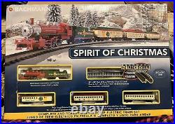 Bachmann N Scale Spirit Of Christmas Passenger Train Set Open Box Never Used