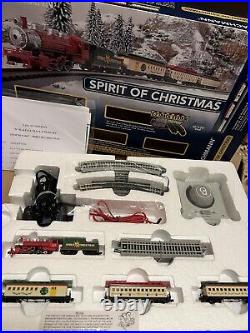 Bachmann N Scale Spirit Of Christmas Passenger Train Set Open Box Never Used