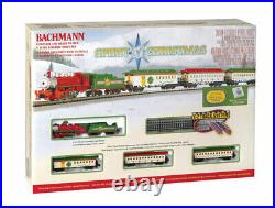 Bachmann N Scale Spirit of Christmas Passenger Train Set Holiday Themed