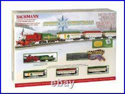 Bachmann N Scale Spirit of Christmas Train Set 24017