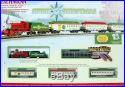 Bachmann N Scale Train Set Analog Spirit of Christmas 24017