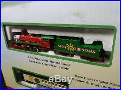Bachmann N Scale Train Set Spirit of Christmas