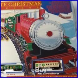 Bachmann N Scale Train Set White Christmas Express E-Z Track System +16 Track pc