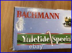 Bachmann N Scale Train Set Yuletide Special Holidays #24011 1 car broken