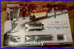 Bachmann Norman Rockwell On30 Main Street Christmas Train Set 25100+ Bonus Track