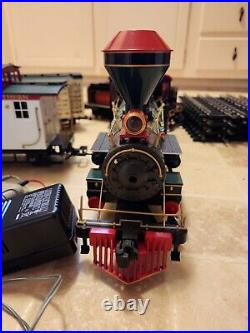 Bachmann North Pole and Southern #12 Christmas Train Locomotive Set G Scale