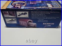 Bachmann On30 HO Christmas Village Train Street Car Set #25009 Tested EX