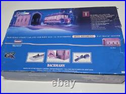 Bachmann On30 HO Christmas Village Train Street Car Set #25009 Tested EX