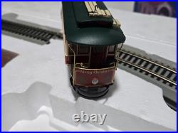 Bachmann On30 HO Christmas Village Train Street Car Set #25009 Tested EX