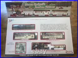 Bachmann On-30 Norman Rockwell's American Christmas Train Set 25023 NEW IN BOX