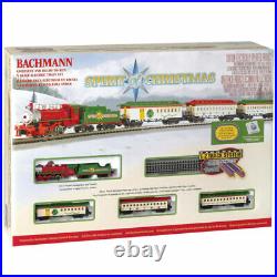 Bachmann Spirit of Christmas Train Set N Scale Model Train Set #24017