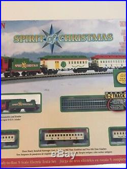 Bachmann-Spirit of Christmas Train Set N Scale New In Box