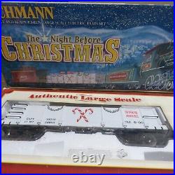 Bachmann Trains Night Before Christmas Train Set No Power or control