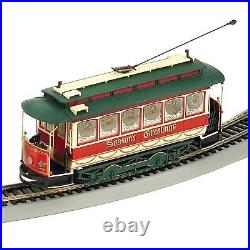 Bachmann Trains Village Streetcar Christmas Auto Reversing Set On30 Sca