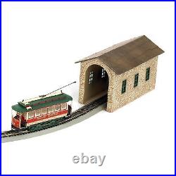 Bachmann Trains Village Streetcar Christmas Auto Reversing Set On30 Sca