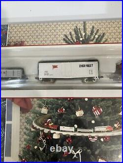 Bachmann Trim-A-Train Holiday Express N Scale Train Christmas Set 1993 NOS