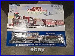 Bachmann White Christmas Express Big Haulers G Scale Train Set NIB Bachmann White Christmas Express Big Haulers G Scale Train Set NIB