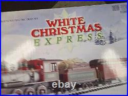 Bachmann White Christmas Express Big Haulers G Scale Train Set NIB Bachmann White Christmas Express Big Haulers G Scale Train Set NIB