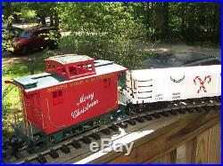 Bachmann's Night Before Christmas Large G Scale Train Railroad Set in Box NICE