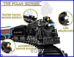 Battery-Operated The Polar Express Toy Train Set with Bluetooth, Locomotive, Tra