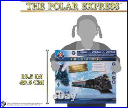 Battery-Operated The Polar Express Toy Train Set with Bluetooth, Locomotive, Tra