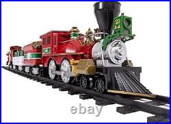 Battery-Powered Model Train Set with Remote Control Christmas Edition