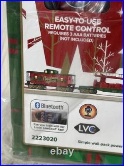Beautiful Lionel CHRISTMAS EXPRESS Lion Chief Train Set 0 Gauge Blue Tooth Beautiful Lionel CHRISTMAS EXPRESS Lion Chief Train Set 0 Gauge Blue Tooth