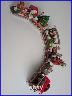 Bichon Frise Christmas Train 6-Piece Set Read Description. Watch the video