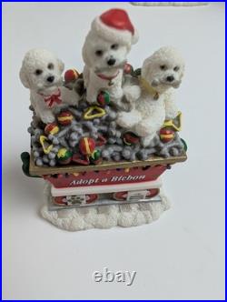 Bichon Frise Christmas Train 6-Piece Set Read Description. Watch the video