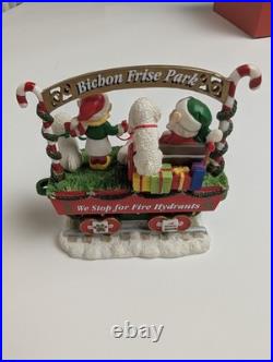 Bichon Frise Christmas Train 6-Piece Set Read Description. Watch the video
