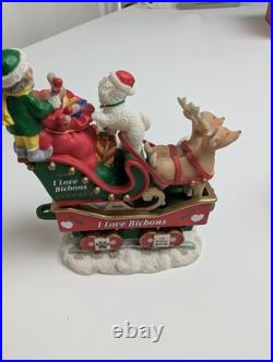 Bichon Frise Christmas Train 6-Piece Set Read Description. Watch the video