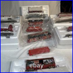 Big Hawthorne Budweiser Holiday Express Train Set Christmas Train Set 10 Cars