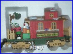 Boxed New Bright Holiday Express Animated Train Set No 380 1996 Christmas Cib