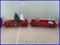 Bradford Exchange/ Hawthorne Village Rudolf Christmas Train And Village