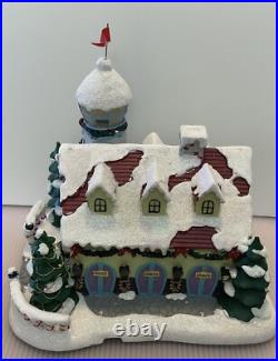Bradford Exchange/ Hawthorne Village Rudolf Christmas Train And Village