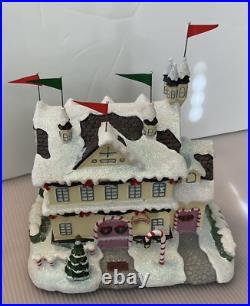 Bradford Exchange/ Hawthorne Village Rudolf Christmas Train And Village