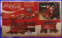 Brand New Lionel 7-11488 Coca-Cola Holiday Christmas Santa G-Gauge Train Set