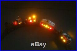 Bright #384 Holiday Express Christmas Electric Animated Train Set