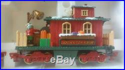 Bright #384 Holiday Express Christmas Electric Animated Train Set