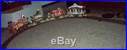Bright Christmas G scale The HOLIDAY EXPRESS Animated Electric Train Set 1996
