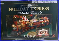 Bright Holiday Express Animated Christmas Train Set Complete Tested Works. Read Bright Holiday Express Animated Christmas Train Set Complete Tested Works. Read