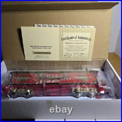Budweiser Holiday Express Illuminated Full Train Set with Tracks