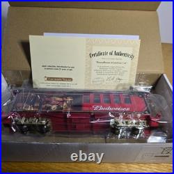 Budweiser Holiday Express Illuminated Full Train Set with Tracks