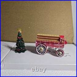 Budweiser Holiday Express Illuminated Full Train Set with Tracks
