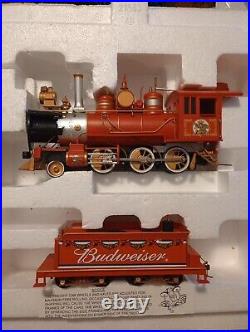 Budweiser Holiday Train Set