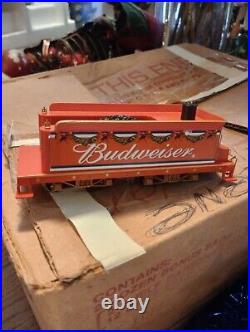 Budweiser Holiday Train Set