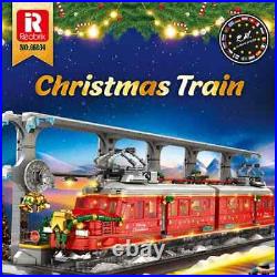 Building Blocks Reobrix Christmas Train 2822 pcs model gift toy kids adult