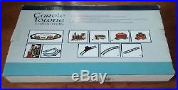 CAROLE TOWNE COLLECTION 16 PC YULETIDE EXPRESS CHRISTMAS TRAIN SET With BOX