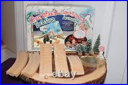 Cherished Teddies Santa Express Train 9 Figurines Accessory Set Enhancement Set
