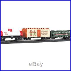 Children Christmas Holiday Electric Train Locomotive Set Jingle Bell HO Express